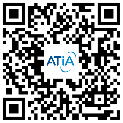 ATIA 2025 mobile app QR code